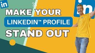 Add Intro Video on Linkedin | How do I add a video to my linkedin profile Stand Out on LinkedIn