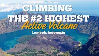 Conquering Mount Rinjani [Active Volcano]: My Toughest Hike Yet!