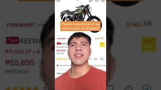 Shopee sells motorcycles now?! WHAT 