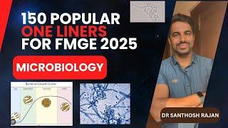 ONE LINERS MICROBIOLOGY | FMGE 2025 | RAPID REVISION