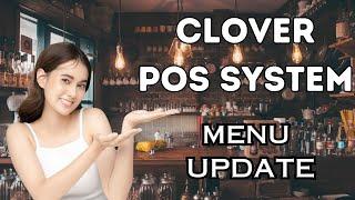 CLOVER POS:  Menu Update (Vietnamese Dub) | Joy Payment