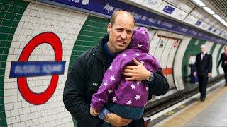 Prince William Visits London Underground, Then SPOTS 5-Year-Old Girl & Does Unbelievable