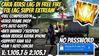 UPDATE CONFIG FIX LAG FF MAX&FF ORIGINAL X. 105.||CARA ATASI LAG DI FREE FIRE TERBARU 2024