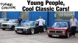 Young People With Cool Classic Cars! The Driver's Collection Car Club