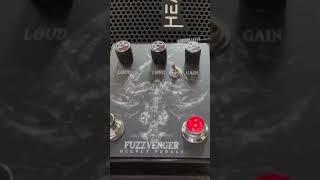 Occvlt Pedals Fuzzvenger high gain fuzzstortion+Schecter Hellraiser C-VI baritone guitar heavy riffs