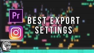Best Instagram export settings in Adobe Premiere (Tutorial)