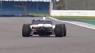 Ex-Villeneuve 1997 Rothmans Williams Renault FW19 | V10 SOUND at the 2023 @silverstonefestival