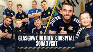 Scotland Squad Visits Glasgow Children's Hospital  | Scotland National Team