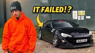 I had my MODIFIED GT86 MOT TESTED