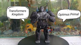 Athan Craftsman is live! Transformers Kingdom Optimus Primal up scale, TB-01 The  Beast Alliance