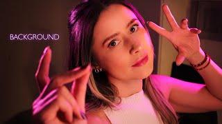 Background ASMR  mouth sounds, snapping, visual triggers [to sleep, study, focus, relax...]