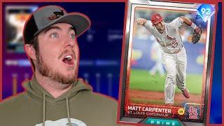 *92* MATT CARPENTER DEBUTS AGAINST A TOXIC CAP PITCHER! MLB The Show 22