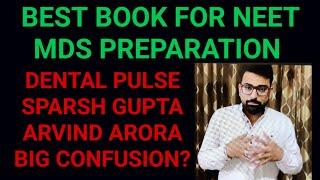 Neet mds preparation books