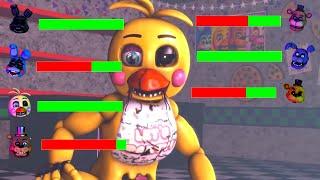 [SFM FNaF] Hoaxes vs Anime Animatronics WITH Healthbars