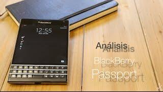 Análisis BlackBerry Passport, review en español