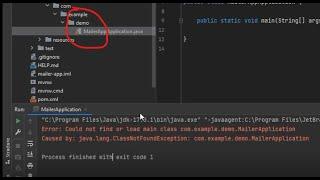 Error: Could not find or load main class add configuration IntelliJ and class undefined in IntelliJ