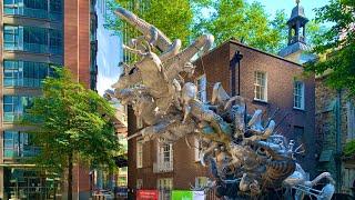 Sculpture in the city (London) - Crocodylius Philodendrus by Nancy Rubins