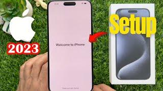 iPhone 15 Pro Max: How to Create a New Apple ID & Setup a New iPhone (Step by Step) for Beginners