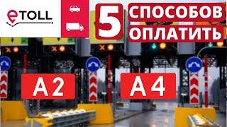 E-Toll в Польше. 5 Способов Оплатить. От самого простого до самого удобного