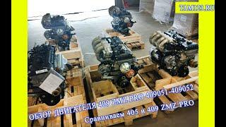 Обзор Двигатель ЗМЗ ПРО 409. Сравнение бензиновой и газовой версии.  Сравнение с 405 евро 2 и евро 3
