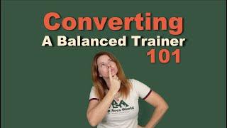 Converting A Balanced Trainer 101, PART ONE