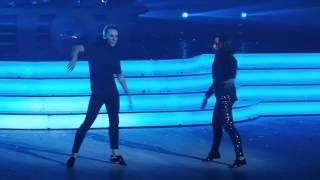 Alizée et Gregoire Lyonnet Tournée danse avec les stars Paris  Rumba Christine