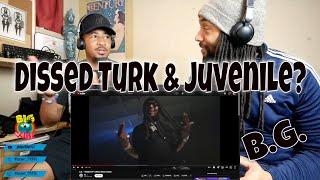 B.G - Hands Up (Official Music Video) ( Turk & Juvenile Diss ) Reaction