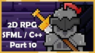 Creating an RPG C++  / SFML - Part 10 - Moving the player with WSAD