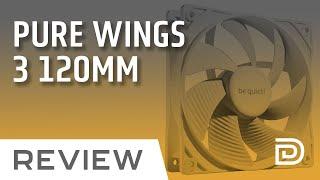 be quiet! Silent Elegance: Pure Wings 3 120mm White Fan Review!