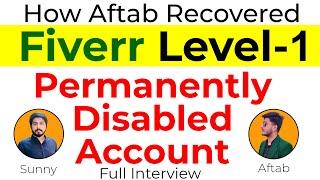 Fiverr account permanently disabled? See how to recover fiverr disabled account | Full Interview