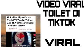 VIDEO VIRAL DI TIKTOK DI TOILET || VIRAL TKW DI TIKTOK