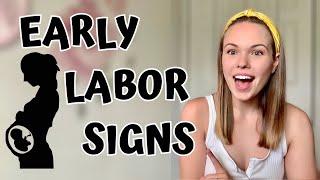 SIGNS LABOR IS NEAR : My Early Labor Symptoms With Second Baby | Silent Labor | Karyna Cast