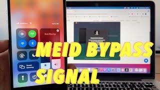 GSM and MEID Bypass with Sinal / Calls iOS14.6 / 14.7 iPhone / iPads