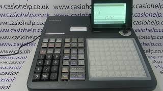 How To Perform A Factory Reset On The Casio SE-C3500 Cash Register