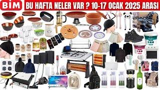 BU HAFTA BİM MARKET | 10 OCAK - 17 OCAK 2025 ARASI GEÇERLİ | BİM AKTÜEL ÜRÜNLERİ