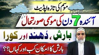 Weather Forecast for Next7 days in Pakistan || Crop Reformer