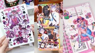 ASMR Journal with me  Decorating with sticker Ep.223 Douyin collection  Kawaii Channel