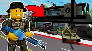 J'INSTALLE UN QG MILITAIRE EN VILLE SUR BROOKHAVEN ROBLOX