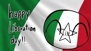 Happy Liberation Day, Italians! - Countryballs