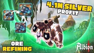 Refining For More Silver! | Albion Online