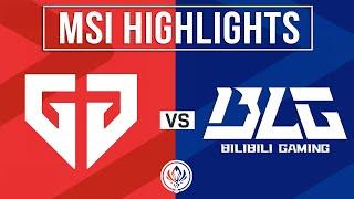 GEN vs BLG Highlights ALL GAMES | MSI 2024 Upper Bracket Final | Gen.G vs Bilibili Gaming
