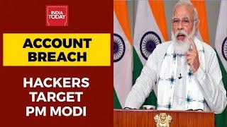 Twitter Account Of PM Narendra Modi’s Personal Website Hacked