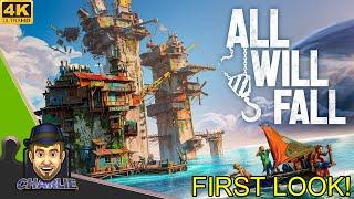 A NEW PHYSICS-BASED OCEAN CITY BUILDER! - All Will Fall - Early Preview