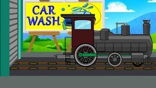 Train Wash Video For Kids | Car Wash Videos | Videos For Baby & Toddlers