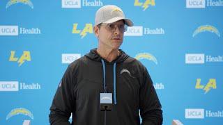 Jim Harbaugh On Broncos & TNF | LA Chargers