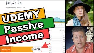 Udemy Earnings - Passive Income From Simple Courses