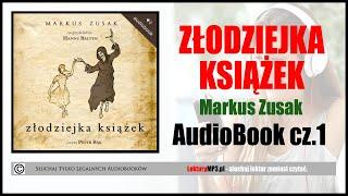 ZŁODZIEJKA KSIĄŻEK Audiobook MP3  cz.1 | M. Zusak (pobierz calość).