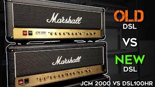 Marshall JCM 2000 DSL50 vs DSL100! (OLD vs NEW)