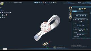 Going faster by 3design software, helpful for jewelry designer