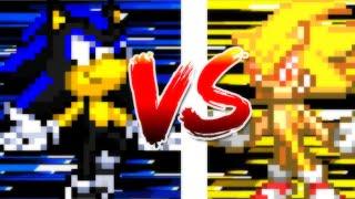 Seelkadoom vs Fleetway Super Sonic (Sprite Animation) (Pedido de "Nell Oriuk Animator" )